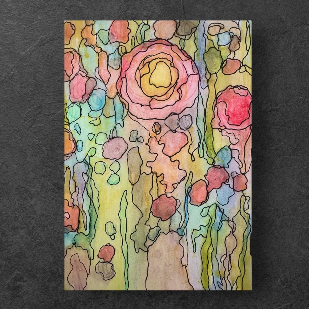 Original watercolor art